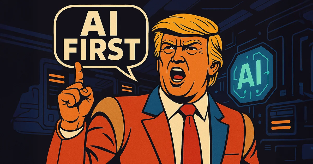 Donald Trump sagt AI-First